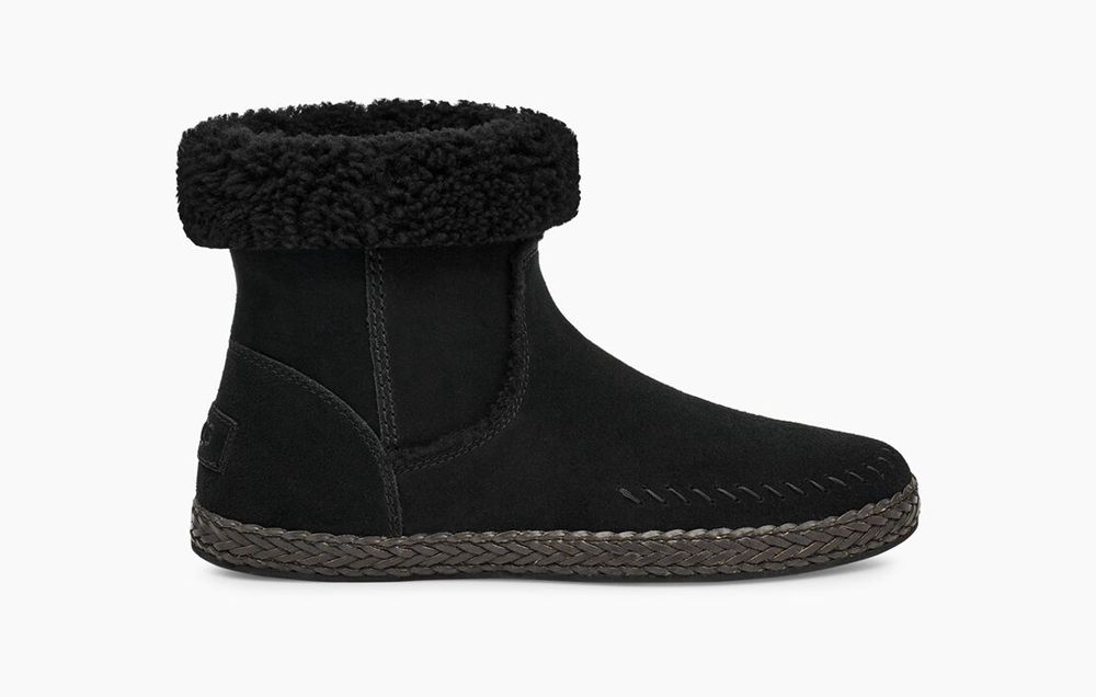 Ugg Ailish - Womens Classic Boots - Black - NZ (7185FPEYC)